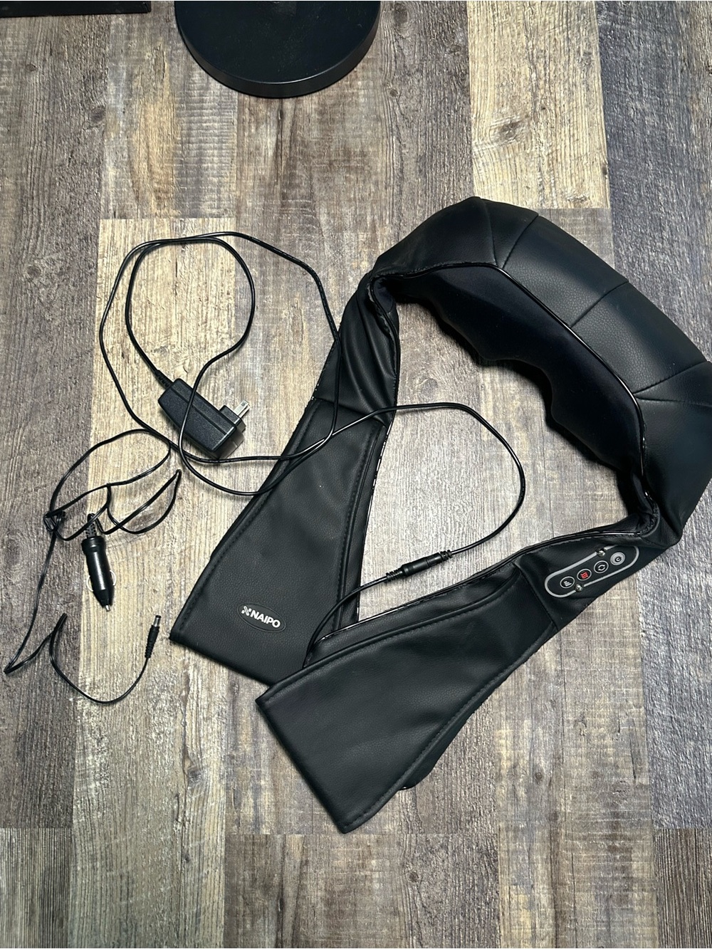 Black Neck and Shoulder Massager (with car adopter)